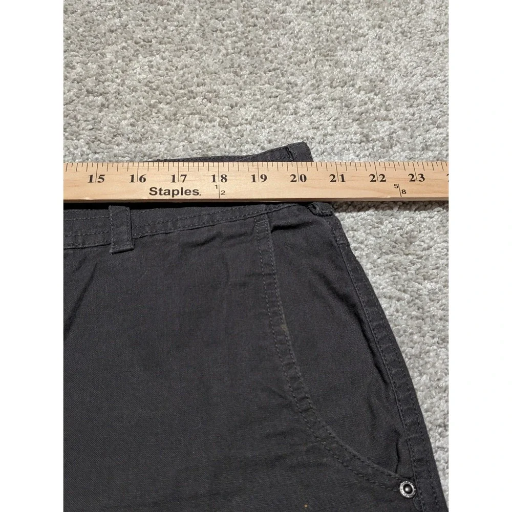 Columbia‎ Shorts Mens 40 Gray Hemp Blend Omni-Shade Regular Fit Hiking 10in